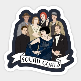 Squad Goals Sticker